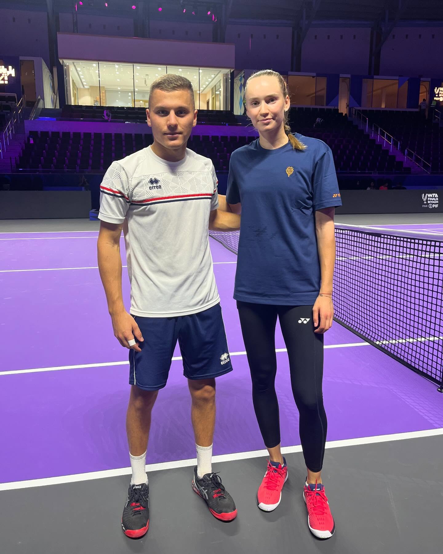 Jan je sodeloval na zaključnem WTA mastersu v Savdski Arabiji